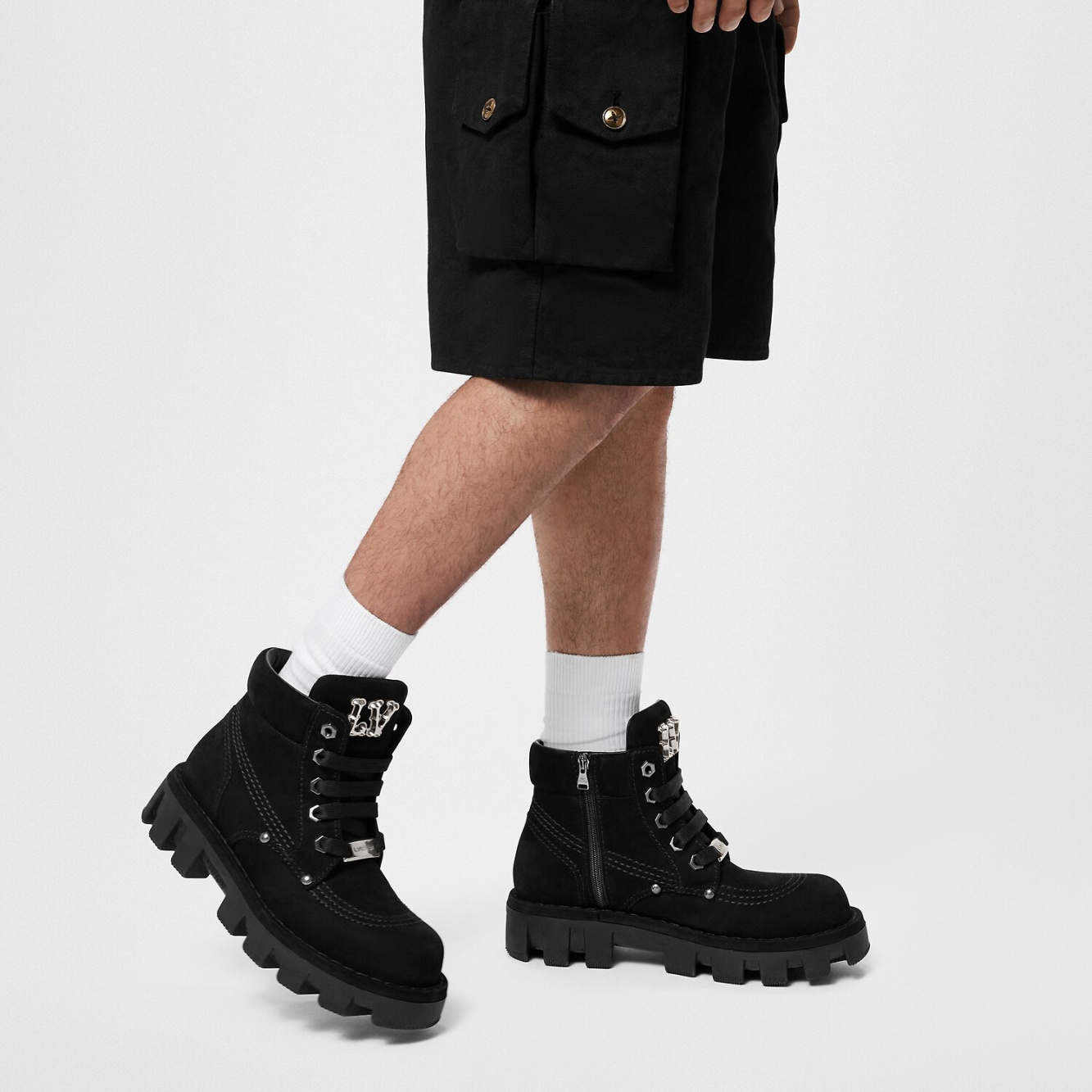 Louis Vuitton LV Checker Ankle Boots